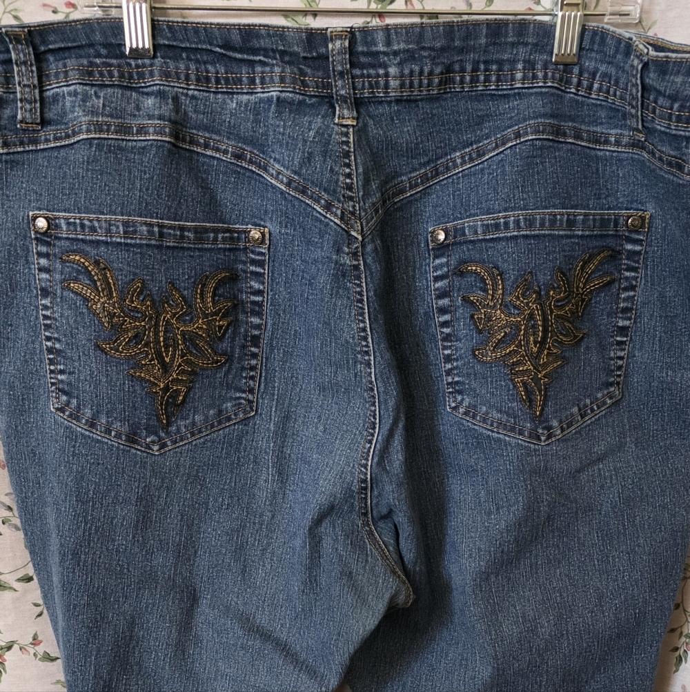 Lot of 3 Blue Denim Women's Jeans - Picture 6 of 10